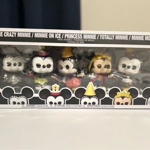 Funko Pop Disney Archives Minnie Mouse 5 pack - NIB